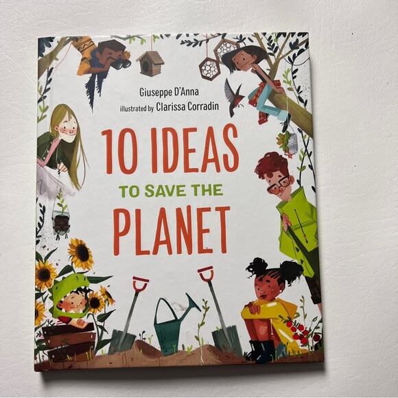 Other - 10 Ideas To Save The Planet Educational Learning and Reading and Activity Book